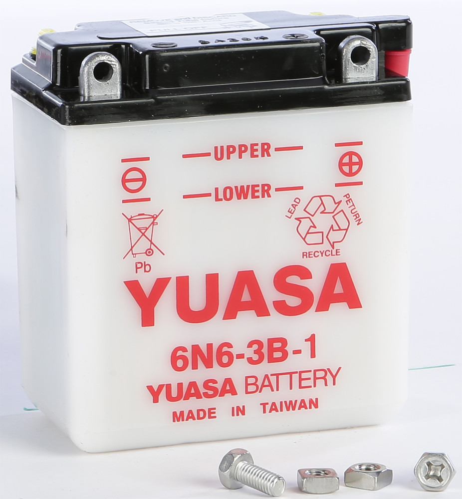 YUASA BATTERY 6N6-3B-1 CONVENTIONAL