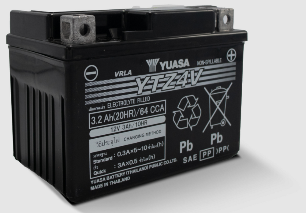BATTERY YTZ4V MAINTENANCE FREE