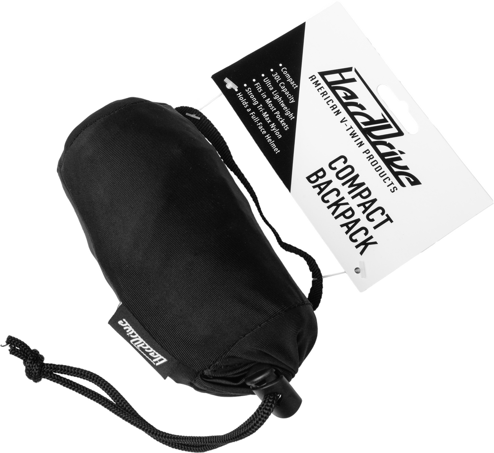HARDDRIVE COMPACT BACKPACK BLACK