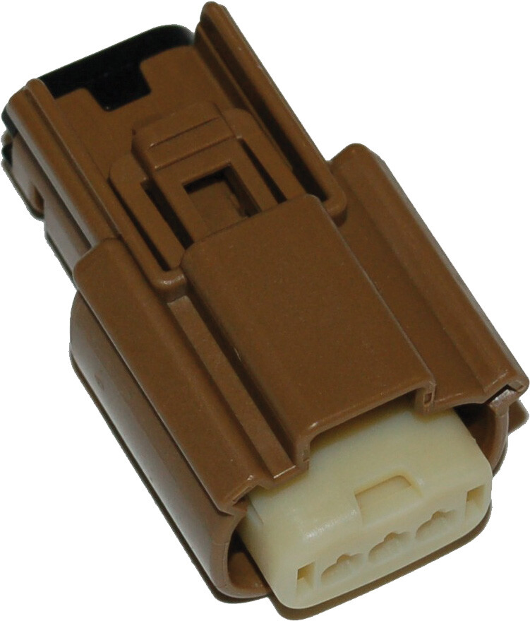 Namz Custom Cycle 3-Pin Female Connector Brown Hd 72542-07bn 07-Up