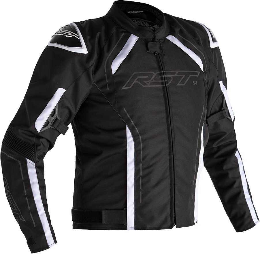 Rst S1 CE Jacket — Black/Black/White