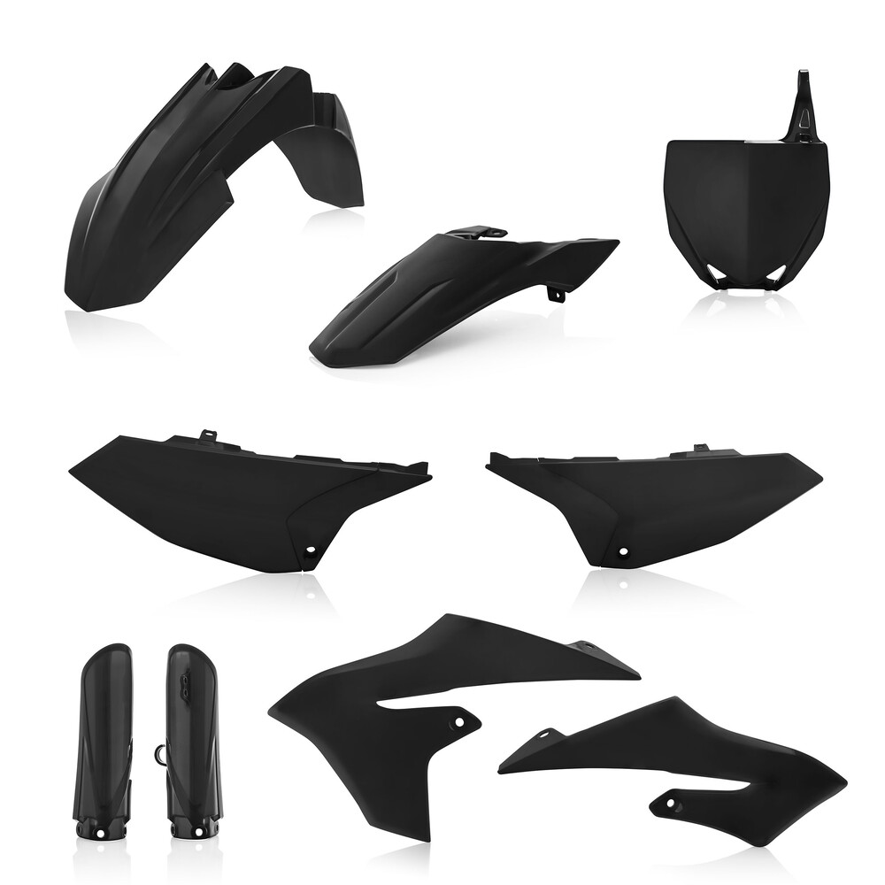 ACERBIS FULL PLASTIC KIT BLACK