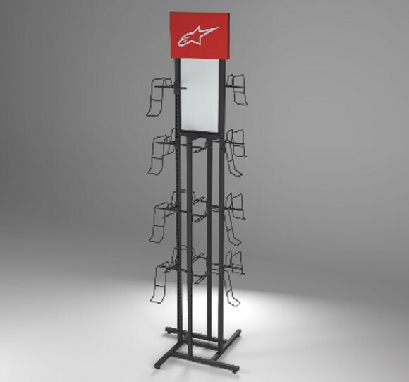 ALPINESTARS HELMET TOWER BLACK