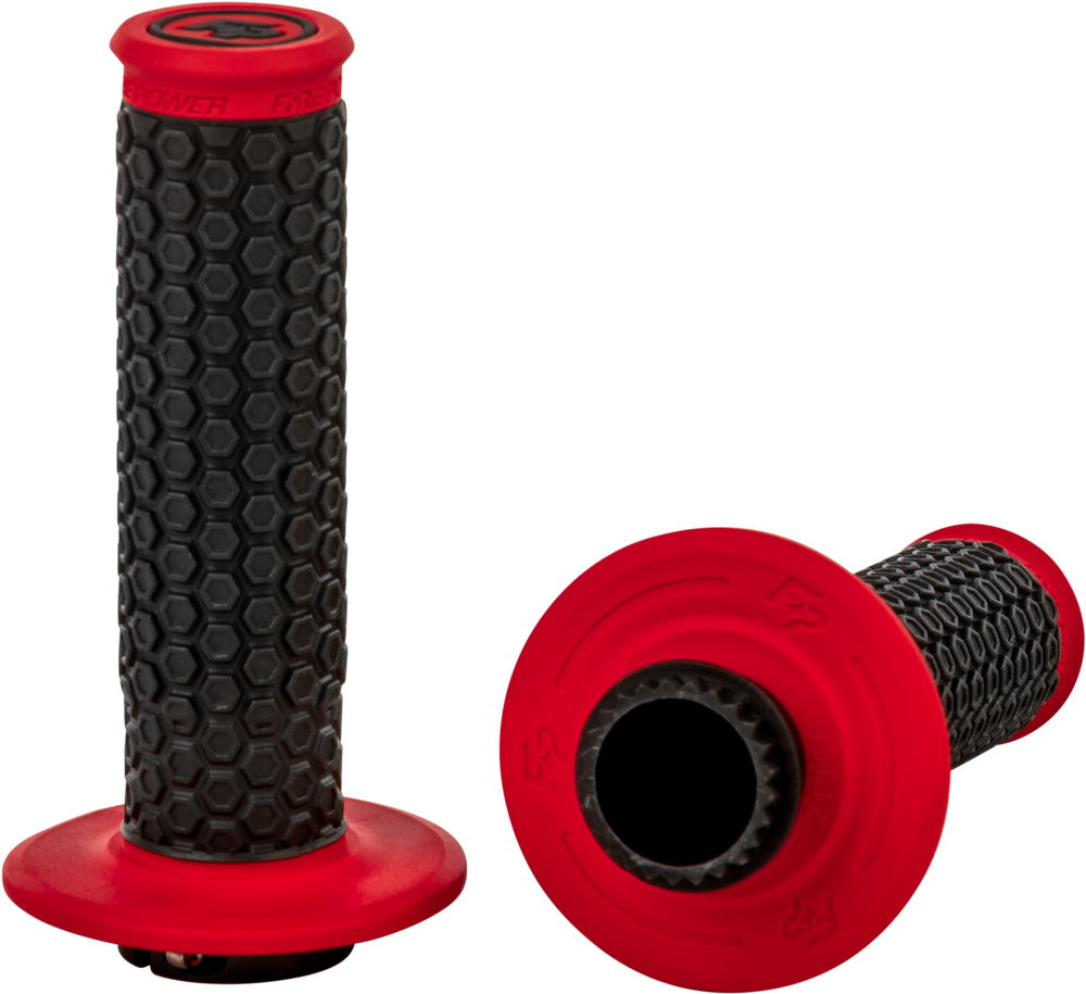 PILOT MX LOCK-ON GRIPS RED