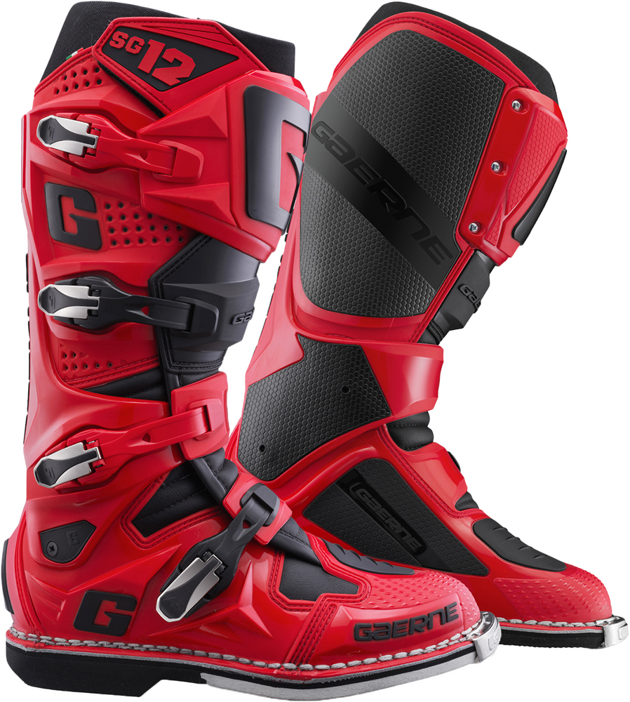 GAERNE SG-12 BOOTS RED/BLACK 10