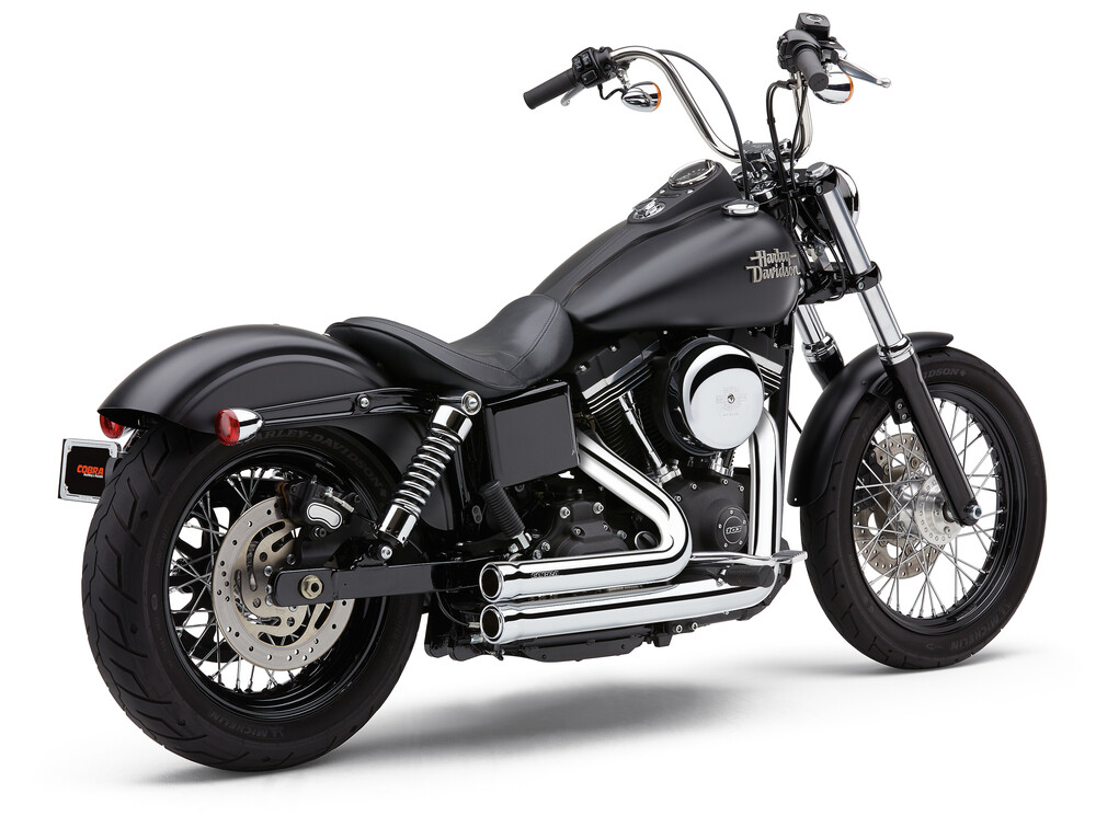 Cobra Speedster 909 Exhaust For Harley Dyna 2006-2011
