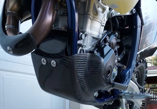 P3 Skid Plate Carbon Fiber Ktm/Hus