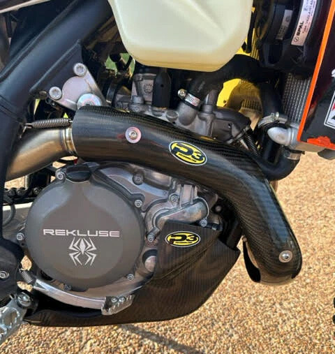 P3 Carbon Fiber MAXCoverage Heat Shield KTM / Husqvarna / Gas Gas 450cc-500cc