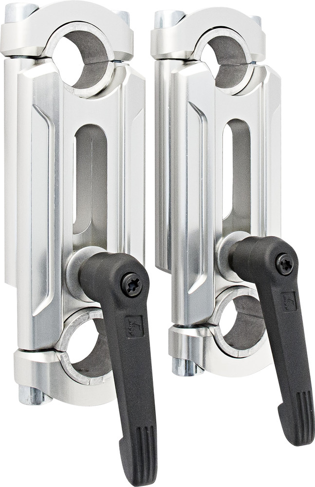 ELITE SERIES ADJUSTABLE HANDLE BAR RISER 4"-6" RISE