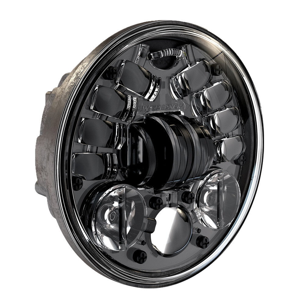 JW SPEAKER 8690A2 ADAPTIVE HEADLIGHT 5.75" BLK BEZEL