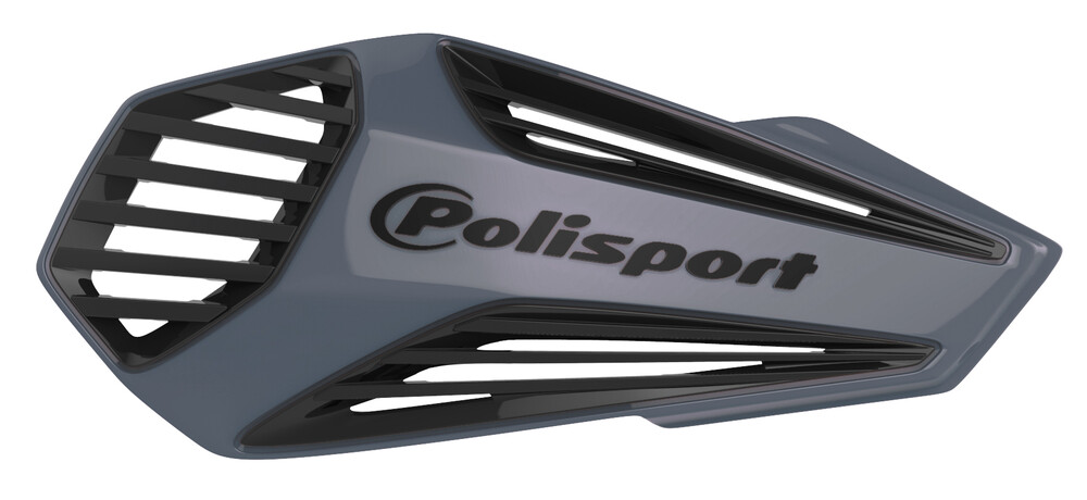 POLISPORT MX AIR HANDGUARDS NARDO GREY/BLACK