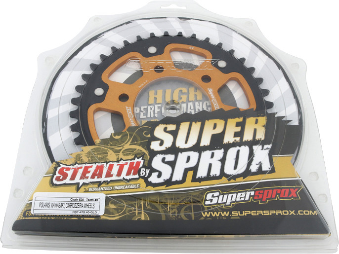 SuperSprox 520 Stealth Rear Sprocket Kawasaki 2003-2017
