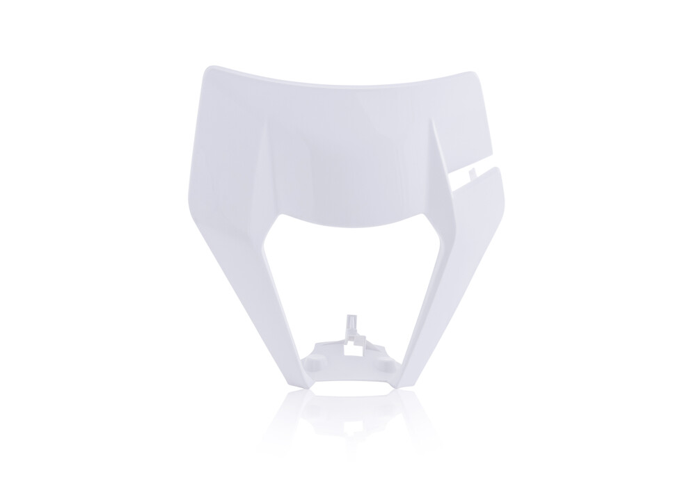FRONT HEADLIGHT MASK WHITE