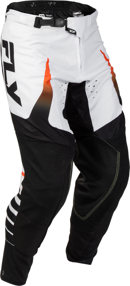 Fly Racing Evolution DST Bolt Pants (2027) — White/Black/Orange