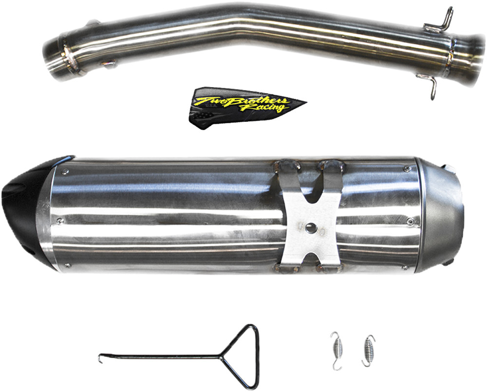 TBR S1R SLIP-ON STAINLESS CAN-AM
