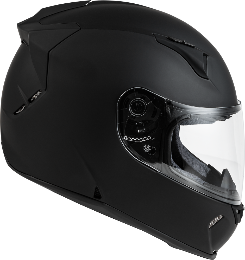 FLY RACING REVOLT SOLID HELMET ECE MATTE BLACK MD