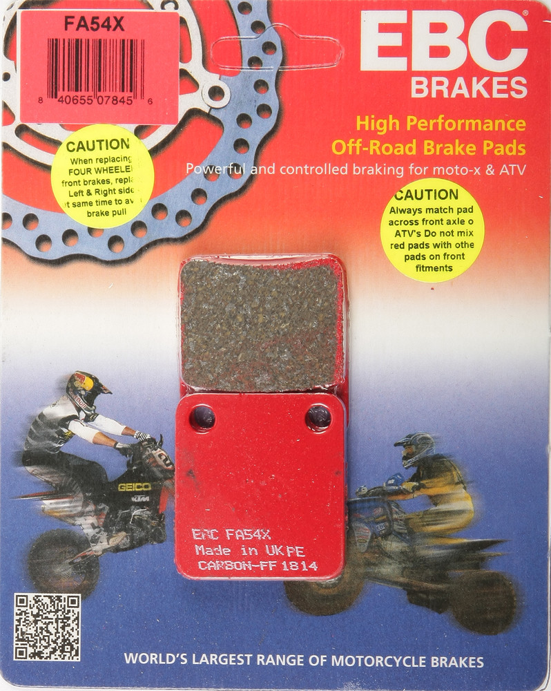 EBC FA54X Carbon X Rear Brake Pads