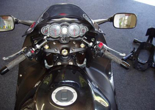 HeliBars TracStar Handlebar Risers Suzuki Hayabusa GSX1300R 2008-2021