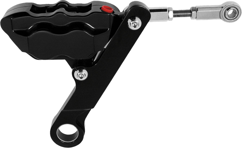 4 PISTON FRONT BRAKE KIT FLSTS BLACK