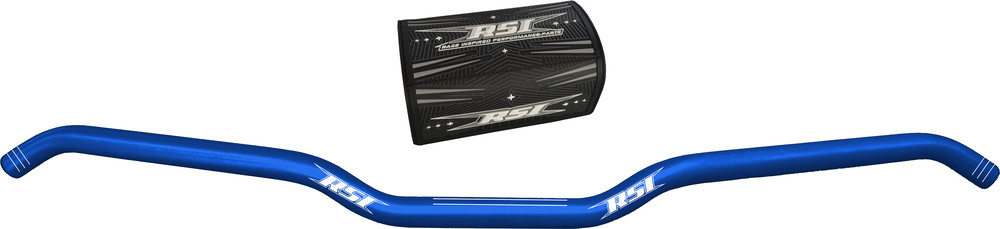 RSI HUSTLER 7/8" HANDLEBAR 1" RISE DARK BLUE