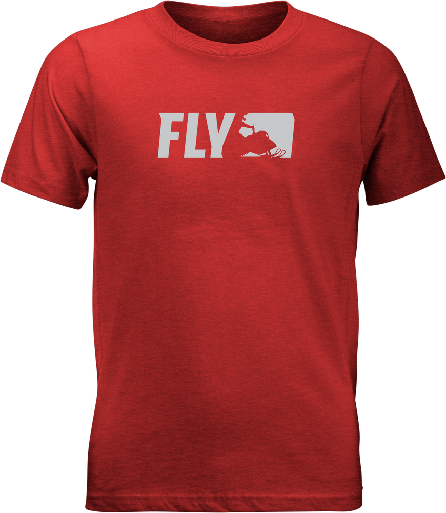 FLY YOUTH PRIMARY TEE RED YL