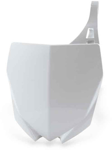 ACERBIS FRONT NUMBER PLATE WHITE