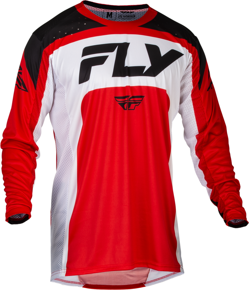 Fly Racing Lite Jersey — Red/White/Black