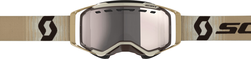SCOTT PROSPECT SNWCRSS GOGGLE BEIGE/BRN ENHNCR SLVR CHROME