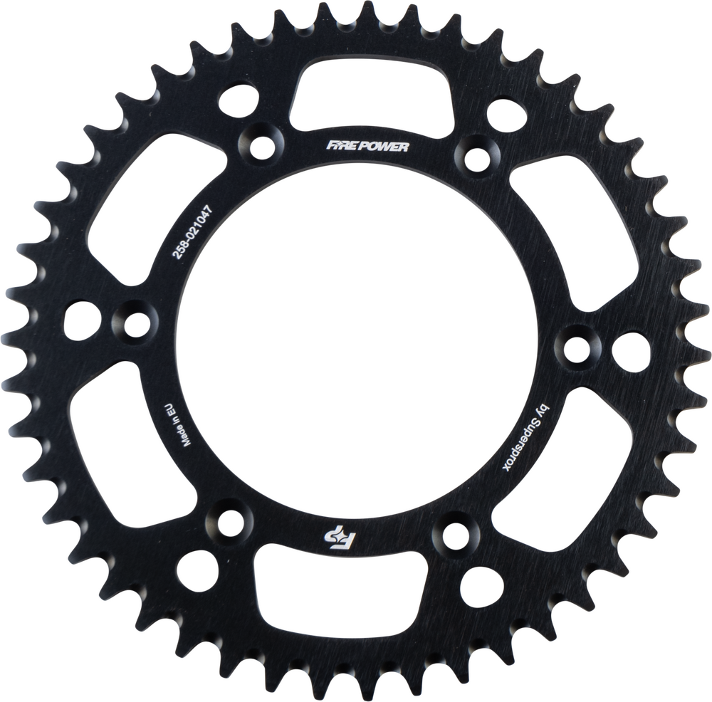 FIRE POWER REAR SPROCKET ALUMINUM 47T BLK