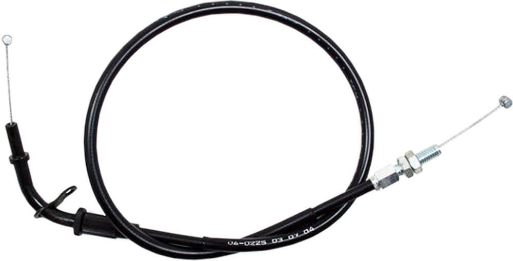 Black Vinyl Throttle Cable