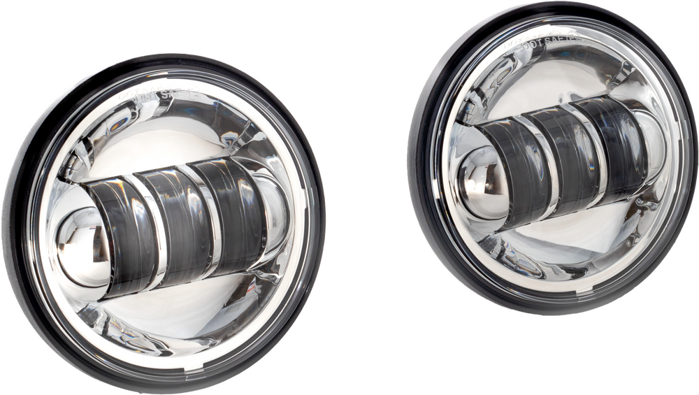 LETRIC LIGHTING CO 4.5" LED PASSING LIGHTS CHROME