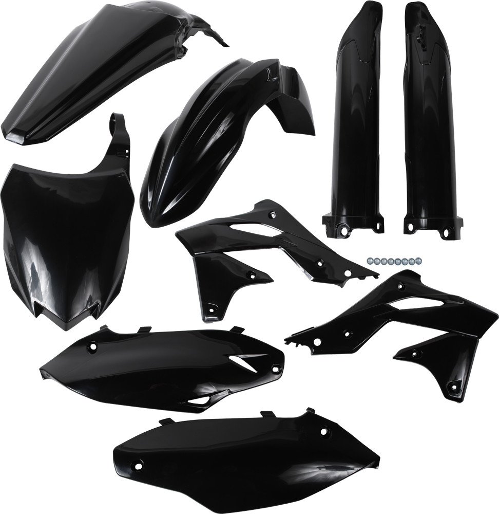 ACERBIS FULL PLASTIC KIT BLACK