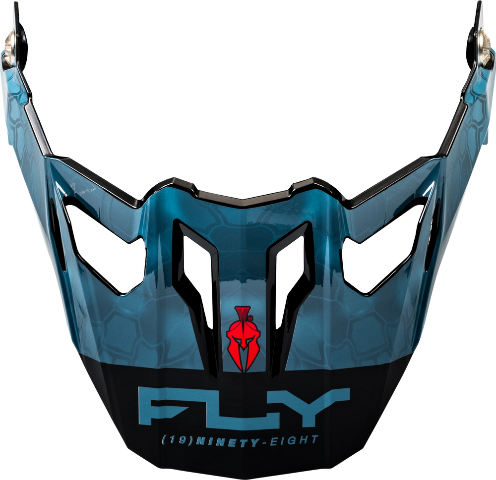 Fly Racing Trekker Kryptek Conceal Visor (2024) — Slate/Black/Red