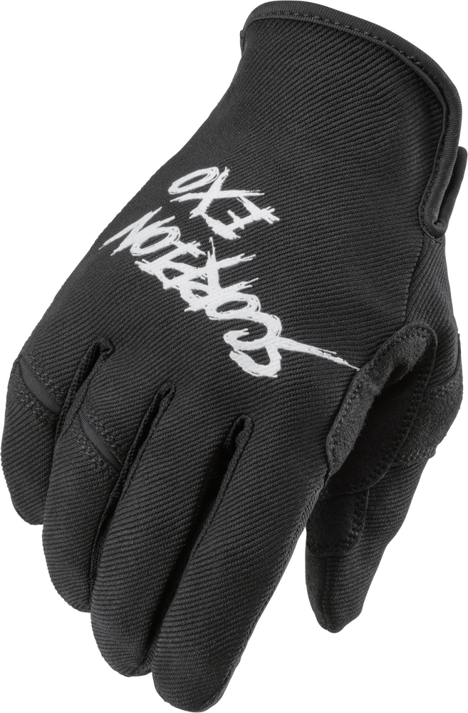 AIR-STRETCH GLOVES GRIND BLACK/WHITE 2X