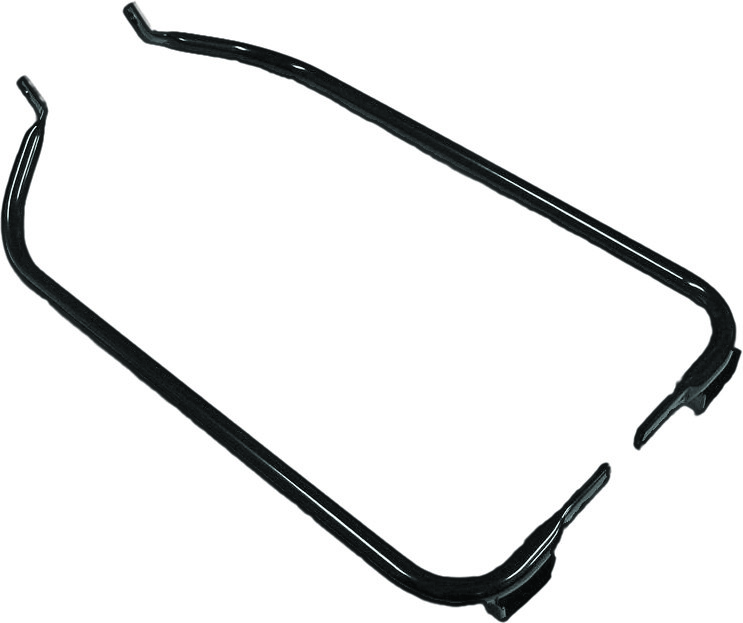 SADDLEBAG SUPPORT KIT BLACK FLT 97-08