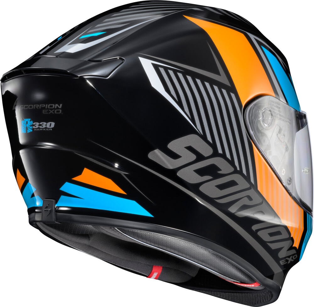 SCORPION EXO EXO-R330 FULL-FACE HELMET HAWKER LIGHT BLUE MD