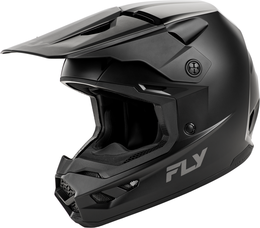 Fly Racing Kinetic Sync Cold Weather Helmet (2027) — Matte Black