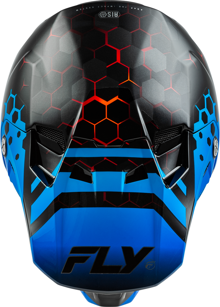 FLY RACING FORMULA CC TEKTONIC HELMET BLACK/BLUE/RED MD