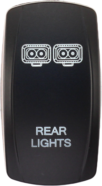 XTC POWER PRODUCTS DASH SWITCH ROCKER FACE REAR LIGHTS