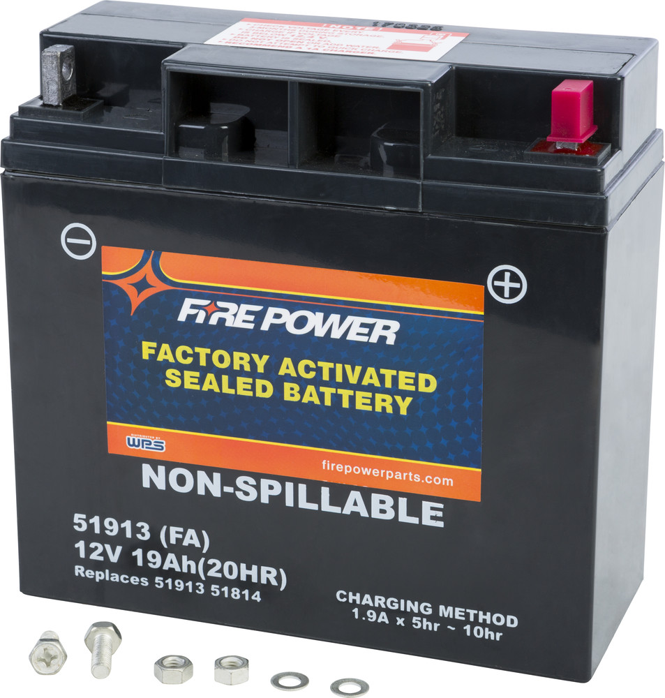 FIRE POWER BATTERY 51913 SEALED FACTORY ACTIVATED