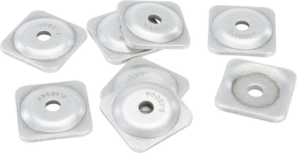 WOODYS GRAND DIGGER SUPPORT PLATES SQUARE 5/16" 84/PK