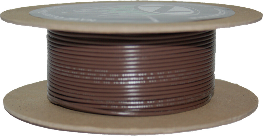 #18-GAUGE BROWN 100' SPOOL OF PRIMARY WIRE