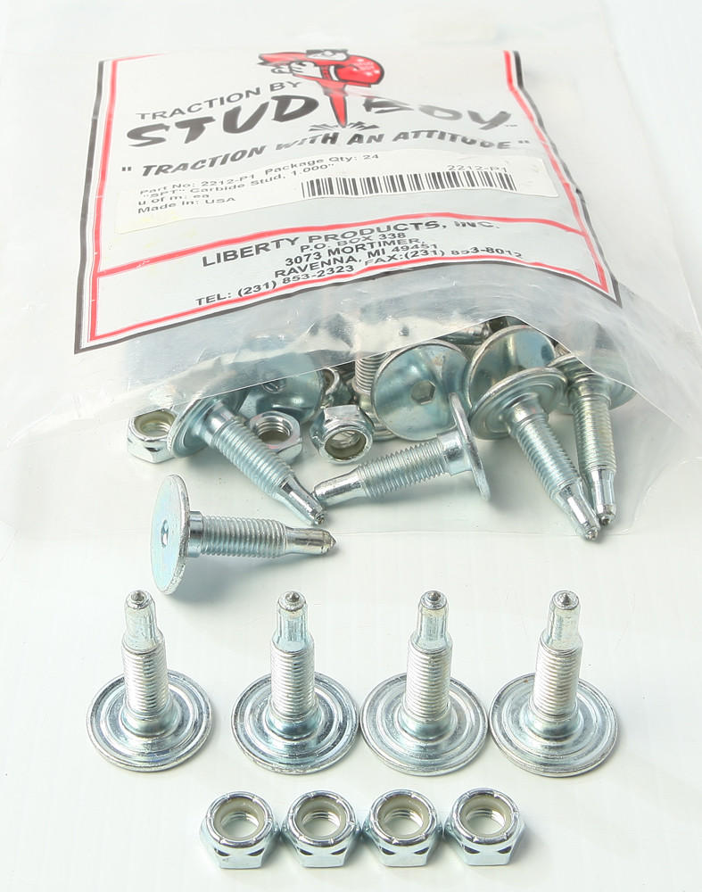 STUD BOY SPT CARBIDE STUDS 1.00" 24/PK