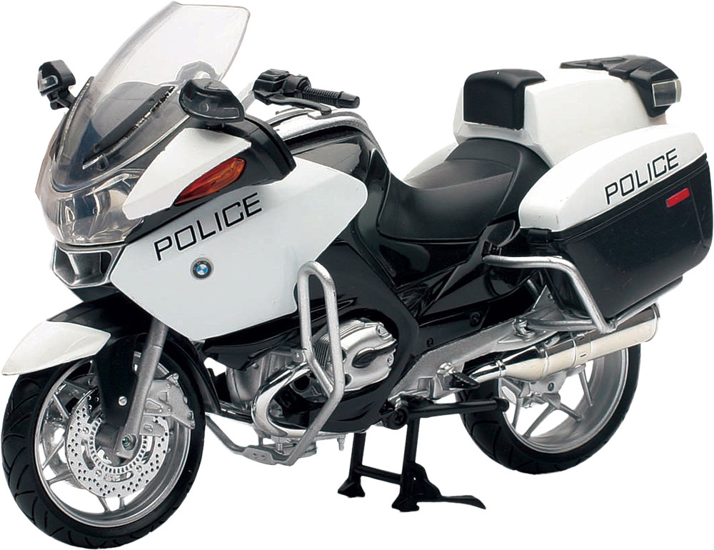 New-Ray Replica 1:12 Sport Touring Bmw R1200 Rt-P Police White