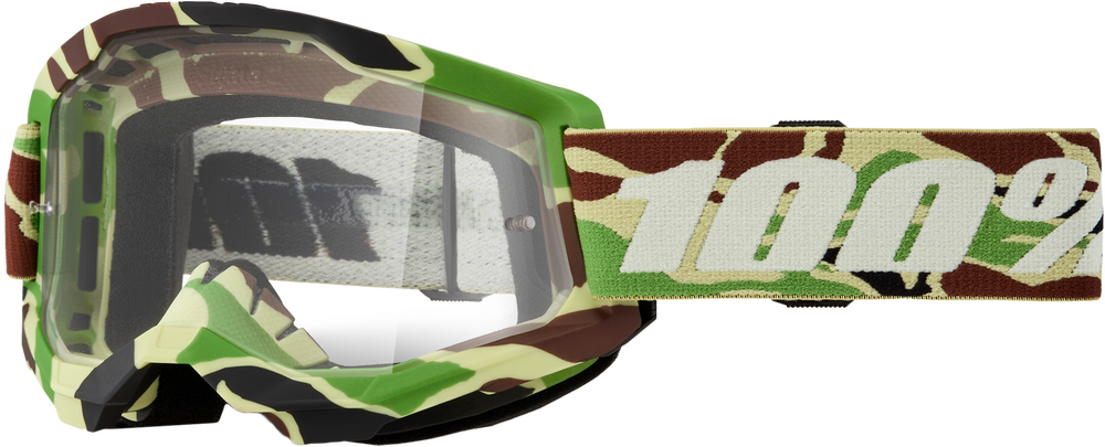 STRATA 2 GOGGLE WAR CAMO CLEAR LENS