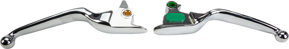 HARDDRIVE SMOOTH LEVER SET CHROME SOFTAIL 15-17