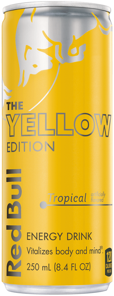 Red Bull Rb Yellow 8.4oz Tropical