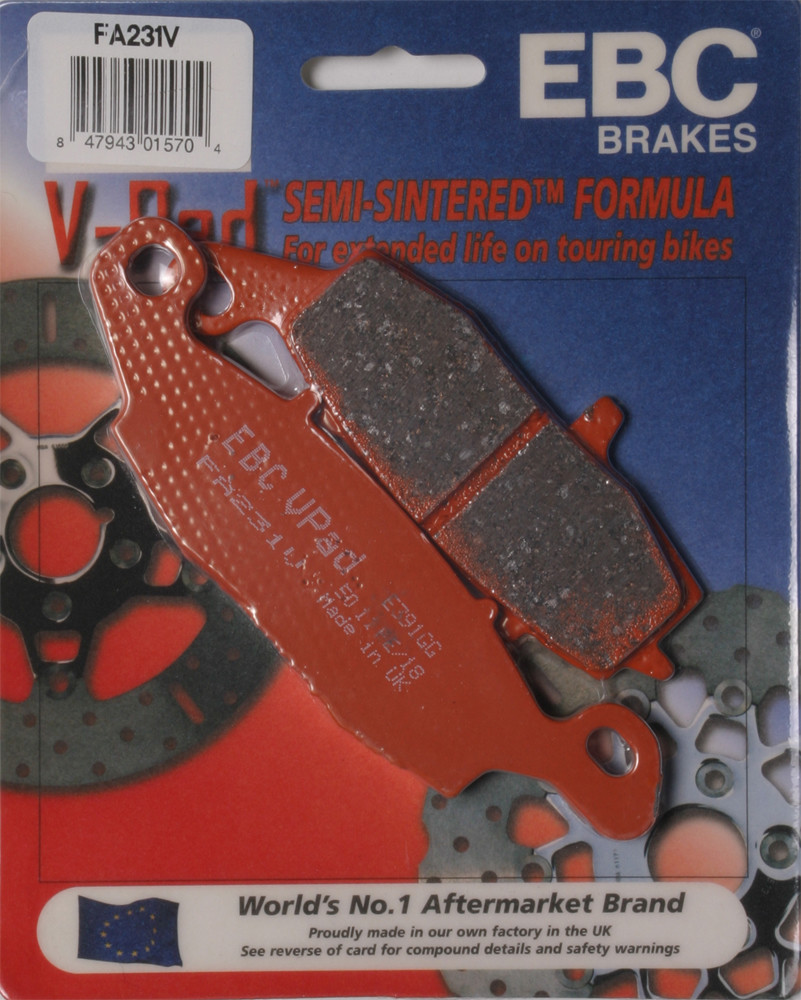 EBC FA231V Semi-Sintered Front Brake Pads