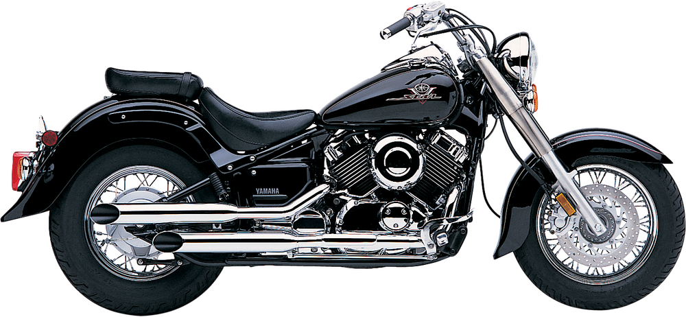 Cobra Blvd Slashcut Slip On Chrome Yam V-Star 650
