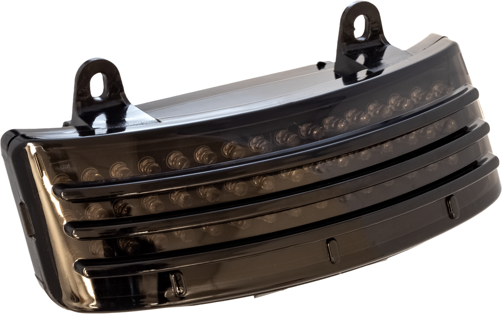 LETRIC LIGHTING CO TRI-BAR FENDER TIP LED SMOKE LENSE `14-UP FLT